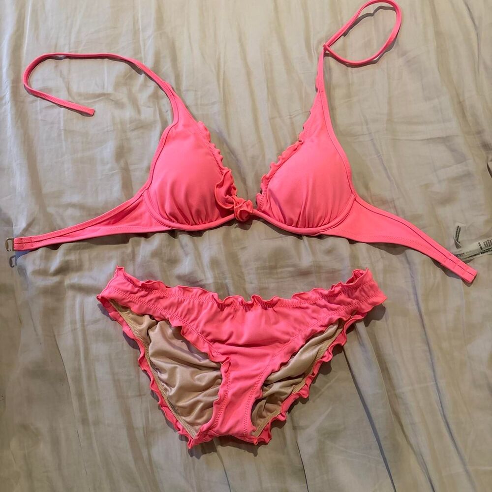 Victoria-s-secret Women's Pink Bikinis-and-tankini-sets